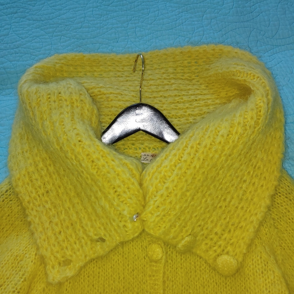 Vintage La parisienne Mohair Sweater Capri Italy. - Picture 8 of 9